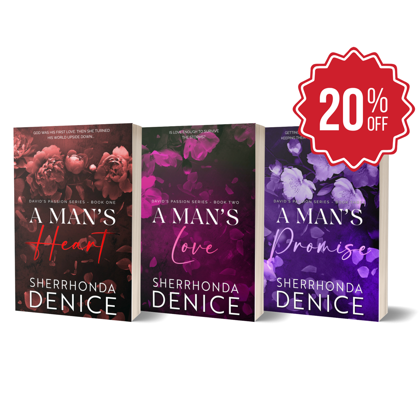 COMING SOON: The David's Passion Series - Paperback Bundle